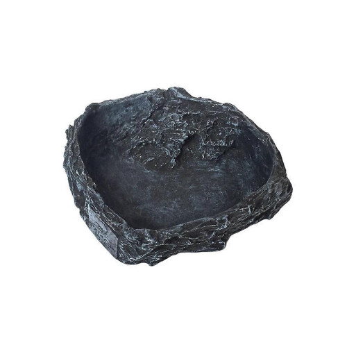 (Type 4) Ciotola universale per cibo e acqua per rettili, adatta a serpenti e lucertole.