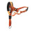 (orange, XL) Padded Adjustable Dog Headcollar No Pull Training Tool for Walks Fits All Sizes 2