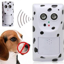 (US Plug) Dispositivo di repellente per cani ad ultrasuoni antiabbaio con spina di ricarica, ideale per l'uso esterno.
