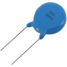 10pcs CT81 Voltage Ceramic Capacitor 10KV 15KV 20KV 222M 2200PF (10pcs 15kv)