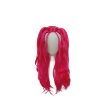 (Mira Pink Wig) Kids Girls K-pop Demon Hunter Rumi Zoey Mira Halloween Party Cosplay Hair Wig