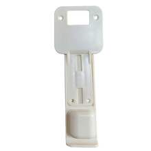 (White) Convenient Cat Door Prop for Indoor Use Fixing Door-Latch Holder