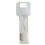 (White) Support pratique pour chatière d'intérieur - Fixation du loquet de porte 1