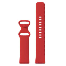 (L, red) Silicone Bracelet Strap For Fitbit Versa 3/4 Smart Watch Band Replacement Watchband For Fitbit Sense