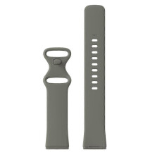 (S, gray) Silicone Bracelet Strap For Fitbit Versa 3/4 Smart Watch Band Replacement Watchband For Fitbit Sense