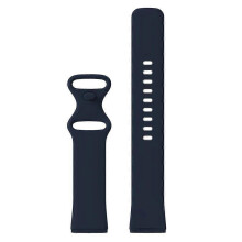 (S, dark blue) Silicone Bracelet Strap For Fitbit Versa 3/4 Smart Watch Band Replacement Watchband For Fitbit Sense