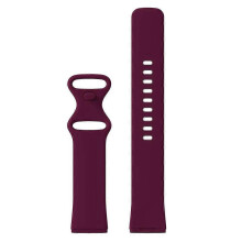(L, wine red) Silicone Bracelet Strap For Fitbit Versa 3/4 Smart Watch Band Replacement Watchband For Fitbit Sense