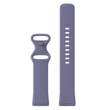 (L, light purple) Silicone Bracelet Strap For Fitbit Versa 3/4 Smart Watch Band Replacement Watchband For Fitbit Sense