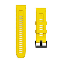 (QuickFit 26mm, yellow) QuickFit 22mm 26mm Strap For Garmin Fenix 7X 7 Solar/6X 6 Pro 5 5X Plus 3 3HR/Epix Smartwatch Watch Band Silicone Bracelet 1:1