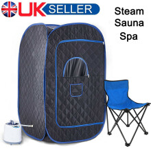 Portable Steam Sauna Tent Spa Slimming Work Loss Weight Full Body Detox Chair