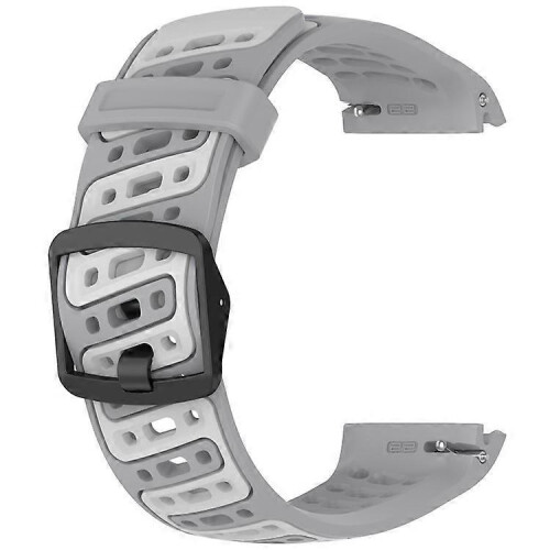(Grey) Compatible For Coros Pace Pro Silicone Watch Band 22mm Width Adjustable Strap
