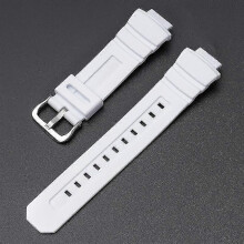 (White) Watch Strap For Casio AW-590 AW-591 AW-5230 AW-282B AWG-M100 AWG-M101 G-7700