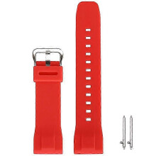 (Red) 24MM watch strap for Casio PROTREK PRG-650 PRG-600Y PRW-6600 GA2000 replacement band