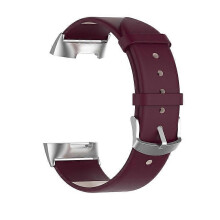 Quick Release Genuine Leather Smart Watch Band Wrist Strap for Fitbit Charge 5