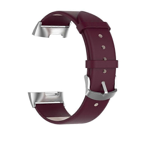 Quick Release Genuine Leather Smart Watch Band Wrist Strap for Fitbit Charge 5
