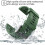 (Army Green) ZRUXE Soft Silicone Replacement Watch Strap for Garmin Instinct/ Solar/ Tactical 2