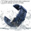 (Navy blue) ZRUXE Soft Silicone Replacement Watch Strap for Garmin Instinct/ Solar/ Tactical 2