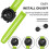 (Green) ZRUXE Soft Silicone Replacement Watch Strap for Garmin Instinct/ Solar/ Tactical 5