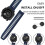 (Navy blue) ZRUXE Soft Silicone Replacement Watch Strap for Garmin Instinct/ Solar/ Tactical 5