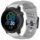 (Grey) Compatible For Coros Pace Pro Silicone Watch Band 22mm Width Adjustable Strap 4
