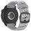(Grey) Compatible For Coros Pace Pro Silicone Watch Band 22mm Width Adjustable Strap 3