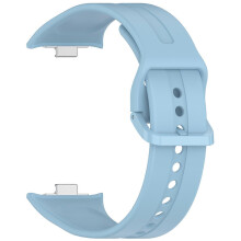 (Style E, Multicolor) Silicone Strap for Xiaomi Redmi Watch 5 Adjustable Watch Band with Colored Buckle