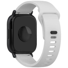 (Grey) Compatible For Xiaomi Redmi Watch 5 Active / Watch 5 Lite Replacement Strap Soft Silicone Watch Band