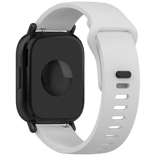 (Grey) Compatible For Xiaomi Redmi Watch 5 Active / Watch 5 Lite Replacement Strap Soft Silicone Watch Band