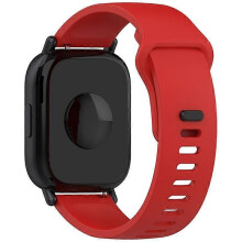 (Red) Compatible For Xiaomi Redmi Watch 5 Active / Watch 5 Lite Replacement Strap Soft Silicone Watch Band
