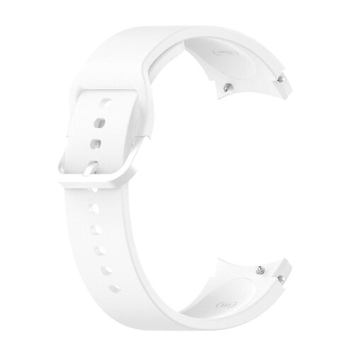(White) Silicone Strap For Samsung Galaxy Watch 6 / 6 Classic