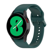 (Dark Green) Silicone Strap For Samsung Galaxy Watch 6 / 6 Classic