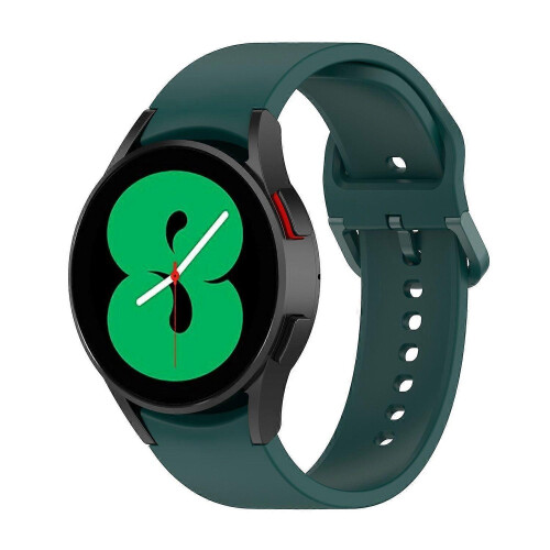 (Dark Green) Silicone Strap For Samsung Galaxy Watch 6 / 6 Classic
