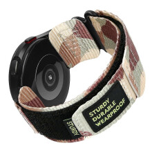 (Multicolor) Nylon Canvas Watch Strap 22mm