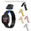 Fitbit Band 1Pair 4/Sense deuce Metal Watch for Kit Adapter Strap Connector Versa 5