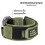 (Dark blue) Nylon Canvas Watch Strap 22mm 3