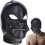 Gimp Mask Wicked Demon  Leather Mask with Plush Lining Adjustable Back Tie Removable 5