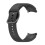 (Black) Silicone Strap For Samsung Galaxy Watch 6 / 6 Classic 1