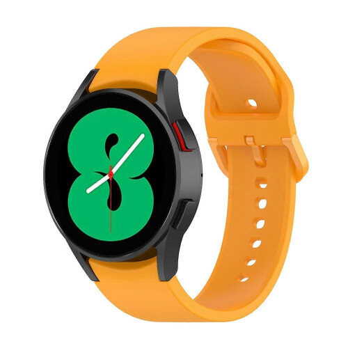 (Yellow) Silicone Strap For Samsung Galaxy Watch 6 / 6 Classic 1