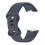 (DarkBlue) Soft Silicone Watch Band Solid Color Adjustable Bracelet Strap Replacement Compatible For Fitbit Charge 5 1