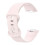 (Pink) Soft Silicone Watch Band Solid Color Adjustable Bracelet Strap Replacement Compatible For Fitbit Charge 5 1
