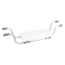 Adjustable bathtub seat, bath chair, nonslip bathtub stand, shower stool for seniors, load capacity 136 kg, easy installation.