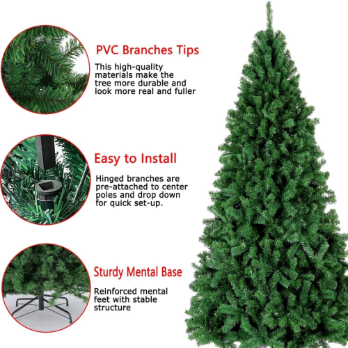 4ft Bushy Artificial Christmas Tree with Stand 2