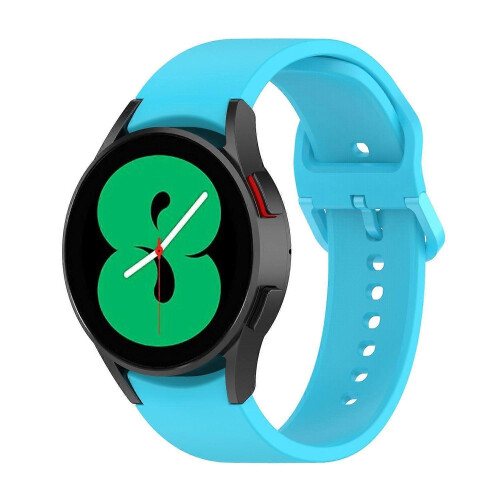 (Sky Blue) Silicone Strap For Samsung Galaxy Watch 6 / 6 Classic 1