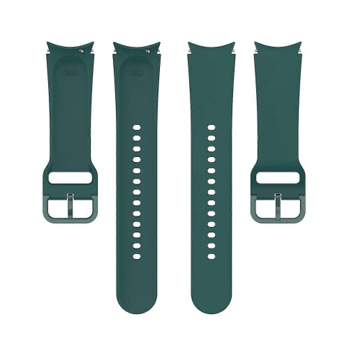 (Dark Green) Silicone Strap For Samsung Galaxy Watch 6 / 6 Classic 1