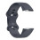 (DarkBlue) Soft Silicone Watch Band Solid Color Adjustable Bracelet Strap Replacement Compatible For Fitbit Charge 5 4