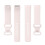 (Pink) Soft Silicone Watch Band Solid Color Adjustable Bracelet Strap Replacement Compatible For Fitbit Charge 5 5