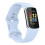 (LightBlue) Soft Silicone Watch Band Solid Color Adjustable Bracelet Strap Replacement Compatible For Fitbit Charge 5 2