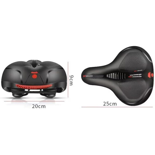 CloudComfort Pro  Final Edition Ergonomic Pain Free Cycling Bicycle Saddle red 1