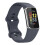 (DarkBlue) Soft Silicone Watch Band Solid Color Adjustable Bracelet Strap Replacement Compatible For Fitbit Charge 5 2