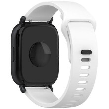 (White) Compatible For Xiaomi Redmi Watch 5 Active / Watch 5 Lite Replacement Strap Soft Silicone Watch Band